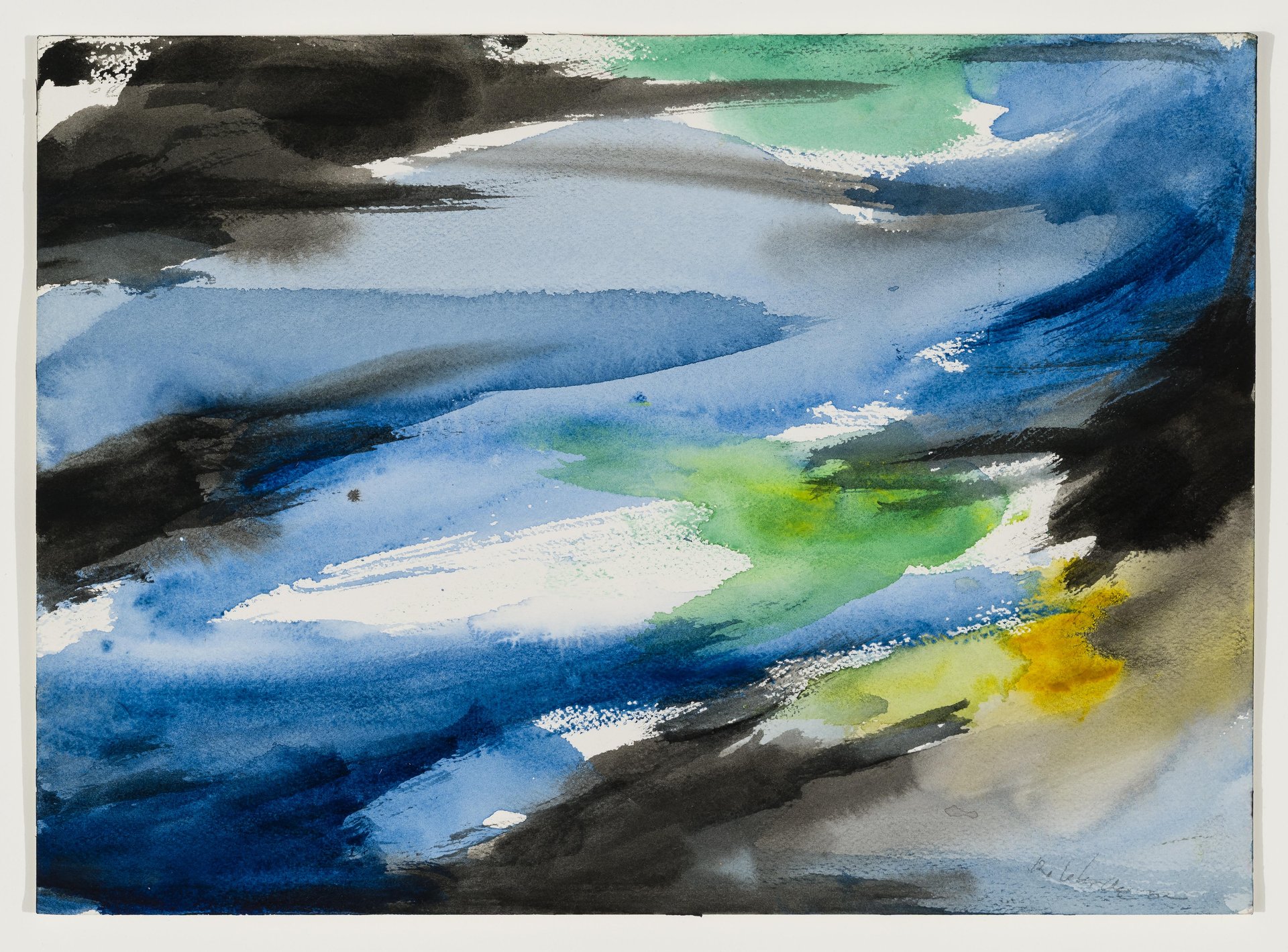 April Mist - Rita Letendre - Galerie Simon Blais - Art Gallery in Montreal